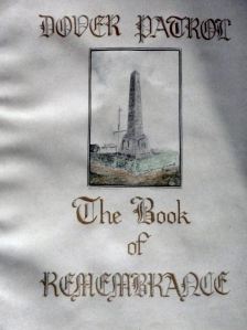Dover Patrol Book of Remembrance Title Page - St Margaret of Antioch Church, St Margaret's