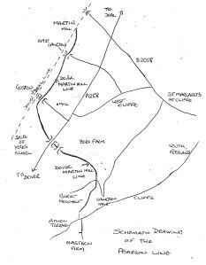 Dover Martin Mill Pearson Line - Schematic Drawing - LS 2004